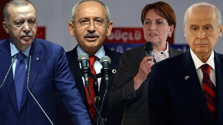 1 ayda dikkat çeken değişim! Son ankete AK Parti'nin oy oranı damga vurdu