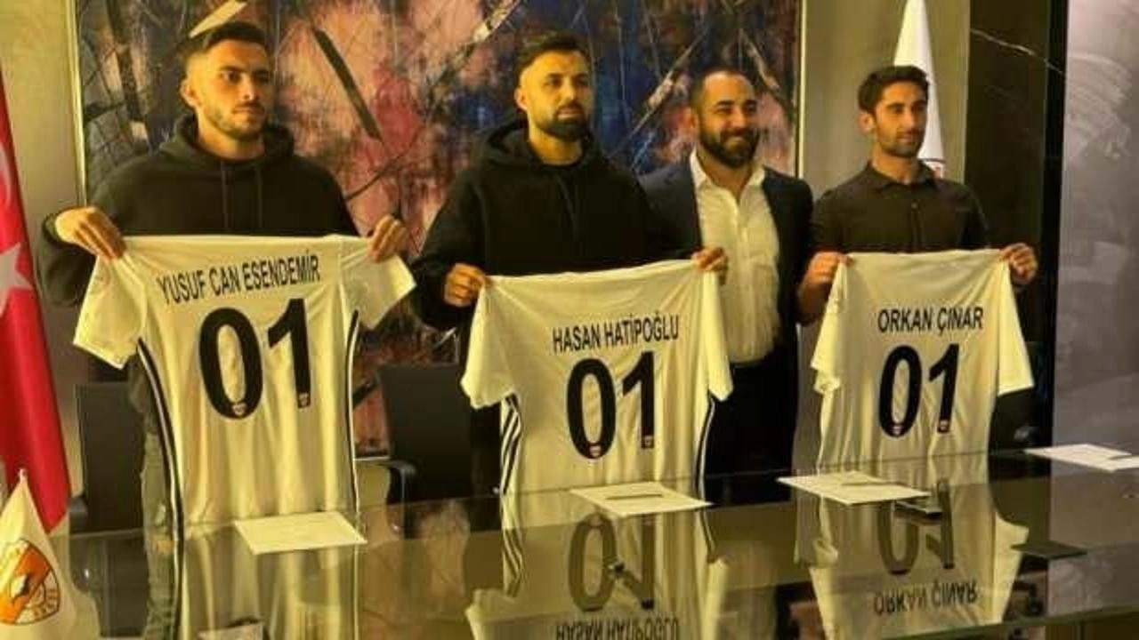 1. Lig ekibinde transfer şov! 3 imza birden