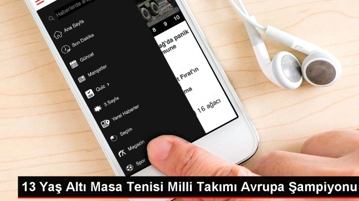 13 Yaş Altı Masa Tenisi Milli Takımı Avrupa Şampiyonu