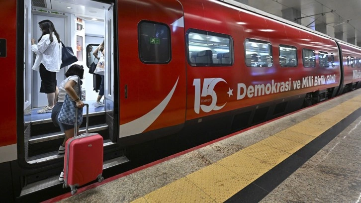 15 Temmuz Demokrasi ve Milli Birlik Treni Ankara'dan yola çıktı