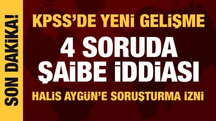 2022 KPSS soruşturmasında yeni gelişme