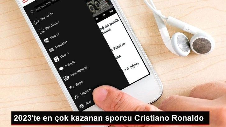 2023'te en çok kazanan sporcu Cristiano Ronaldo