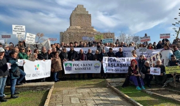 2500 yıllık anıtın önünde ocak isyanı: Gözünüz taş doyursun!