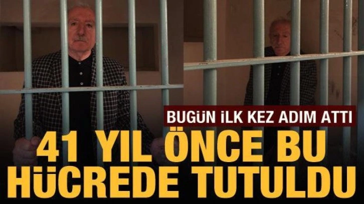 41 yıl önce Diyarbakır Cezaevi'nde yatan Orhan Miroğlu, hücresinden fotoğraf paylaştı