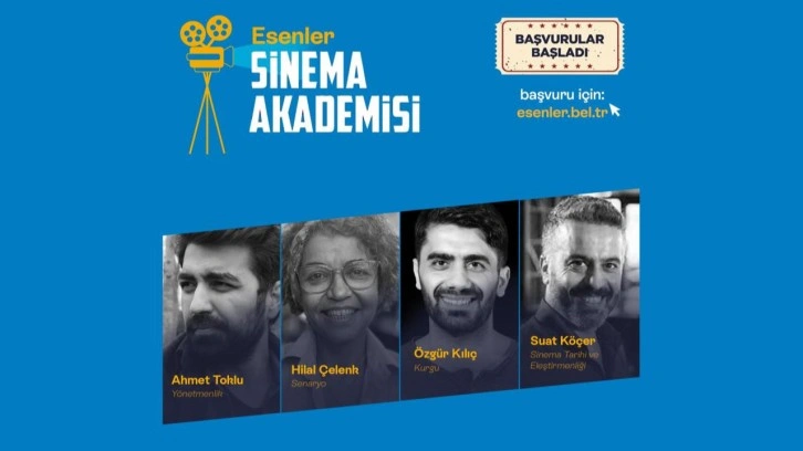 6. Esenler sinema akademisi başlıyor