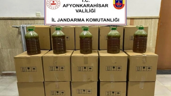 650 litre sahte zeytinyağı ele geçirildi