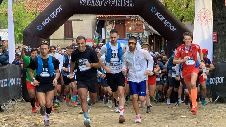 7. Kar Spor İda Ultra Maratonu başladı