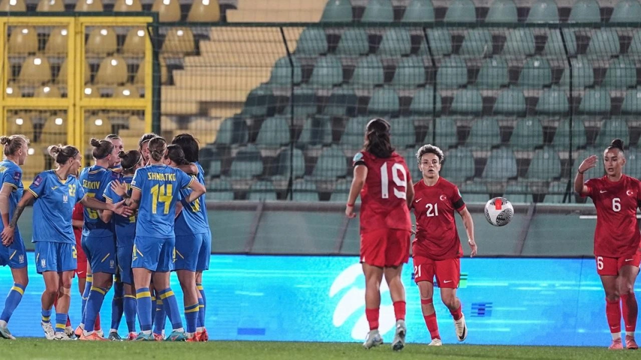 A Milli Kadın Futbol Takımı, Ukrayna ile yenişemedi