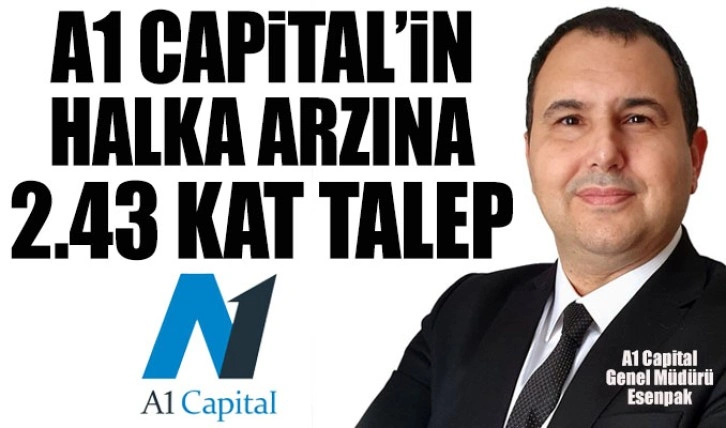 A1 Capital’in halka arzına 2.43 kat talep