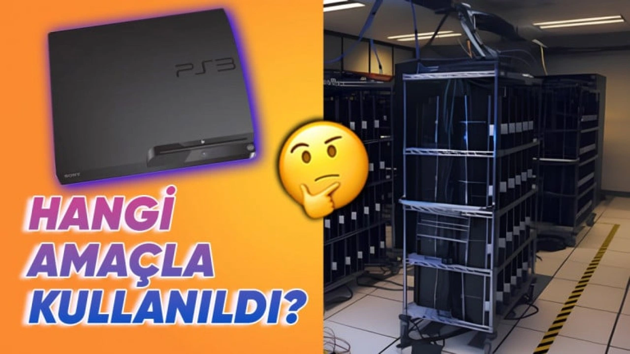 ABD, Neden Onlarca PlayStation 3 Aldı? Oyun İçin Değil!