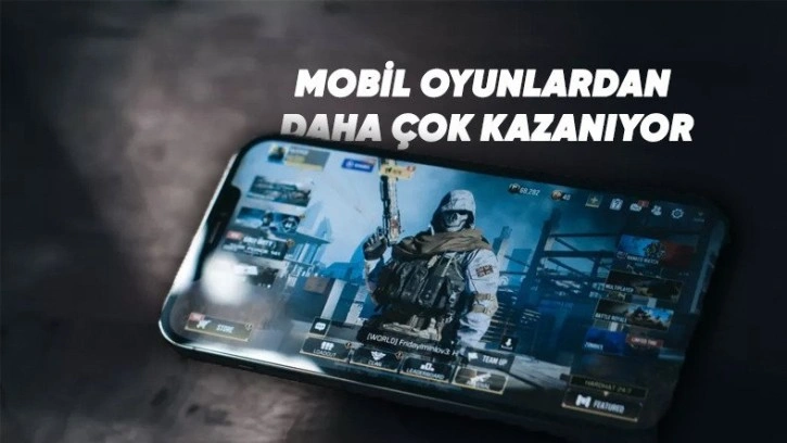 Activision Blizzard Mobil Oyunlardan Daha Çok Para Kazanıyor