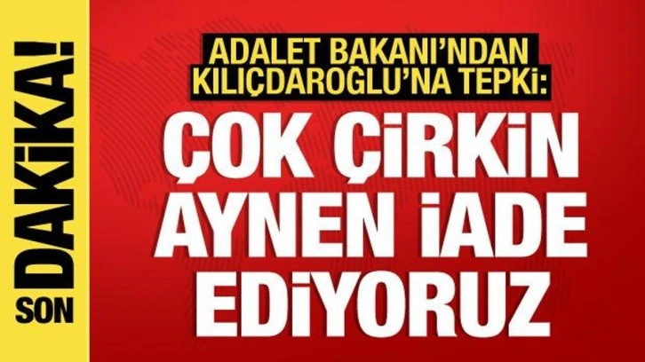 Adalet Bakanı Tunç'tan Madımak davası açıklaması