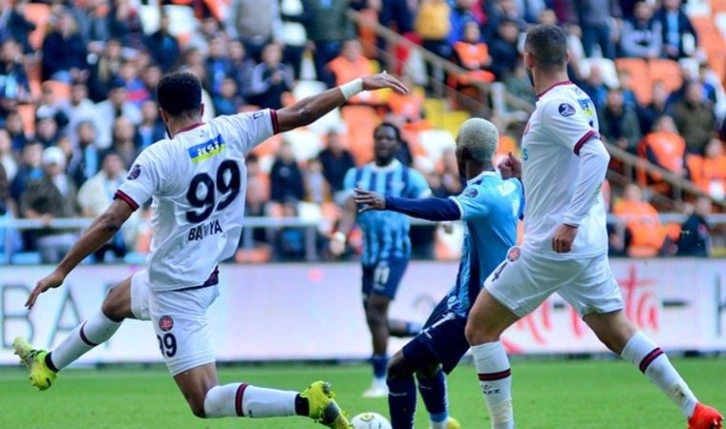 Adana Demirspor, 2 golle kazandı! Adana Demirspor - Fatih Karagümrük: 2-1