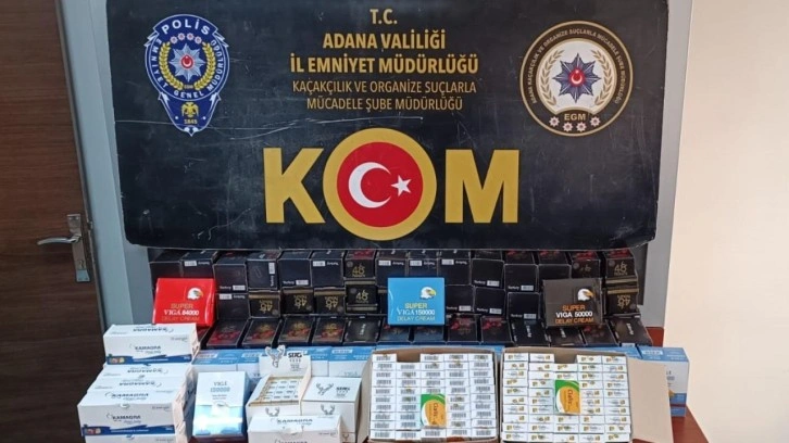 Adana'da sahte içki ve kaçakçılık operasyonunda 16 şüpheli yakalandı