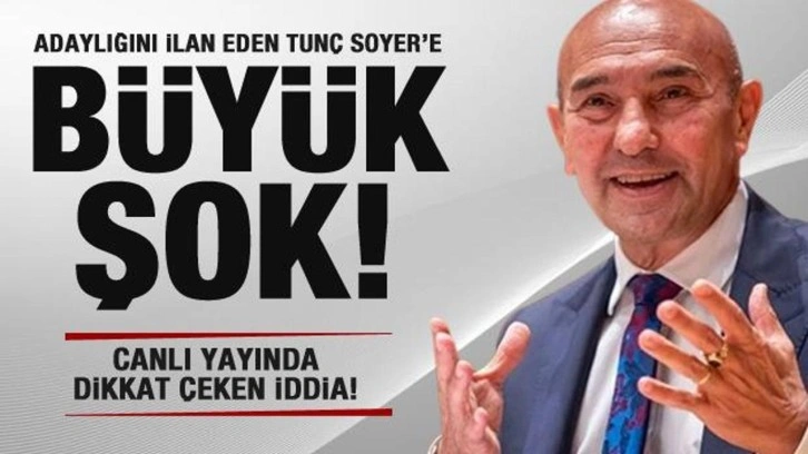 Adaylığını açıklayan Tunç Soyer'e büyük şok! Bahar Feyzan'dan dikkat çeken iddia!