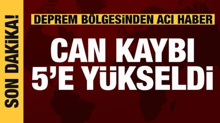 Adıyaman'da ve Şanlurfa'da sağanak nedeniyle can kaybı 5'e yükseldi