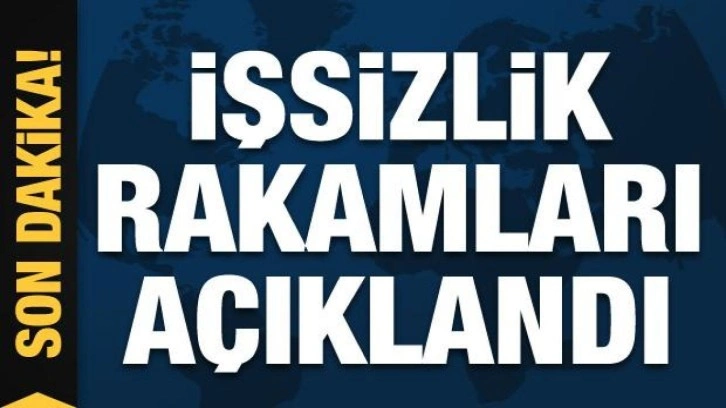 Ağustos ayı işsizlik rakamları açıklandı