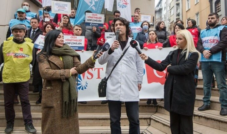 Aile hekimleriden sözleşmelerin feshedilmesine karşı eylem: ‘Hukuk katliamı’