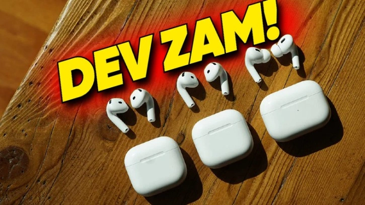 AirPods Modellerine 1,5 Haftada 2. Kez Zam Geldi