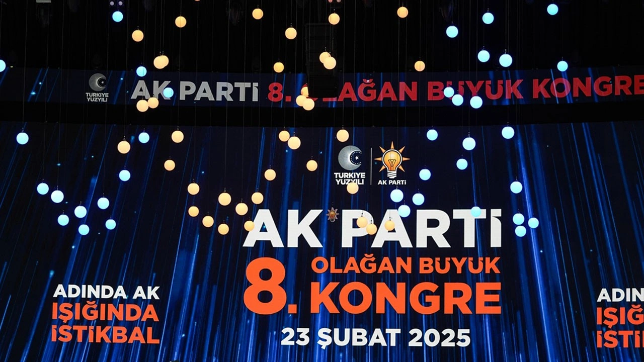 AK Parti 8. Olağan Büyük Kongresi'ne 10 siyasi partinin temsilcileri katıldı