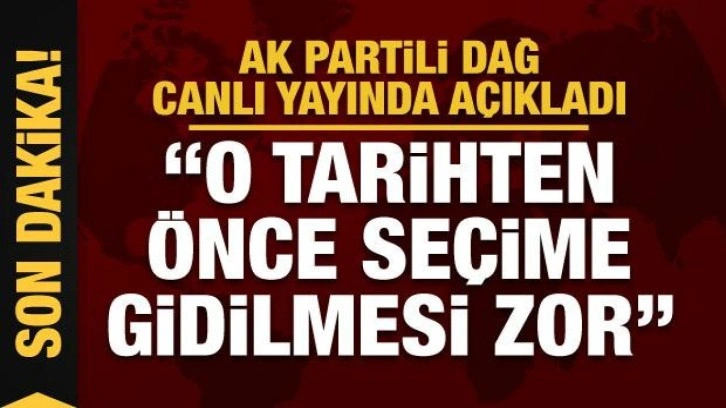 AK Parti Genel Başkan Yardımcısı Hamza Dağ'dan canlı yayında önemli açıklamalar