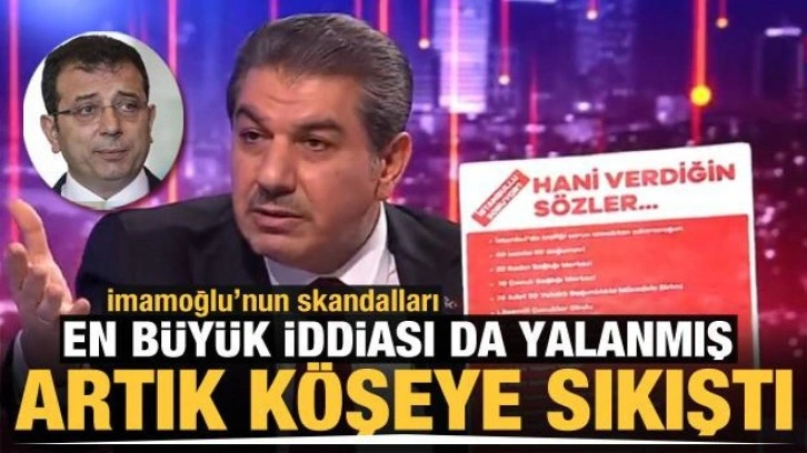 AK Parti Grup Başkanvekili Göksu, İmamoğlu'nu ifşa etti! Perişan olacak