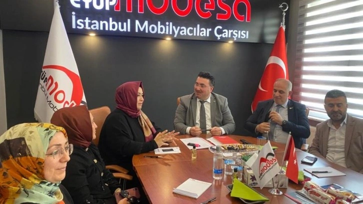 AK Parti Milletvekili Sena Nur Çelik MODESA’yı ziyaret etti