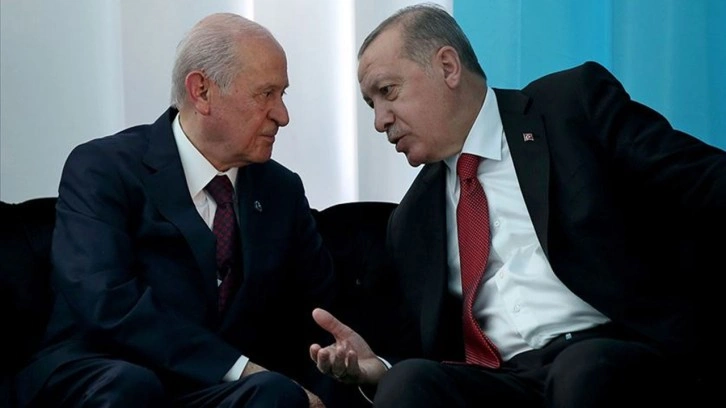 AK Parti ve MHP heyetlerinden 'seçim' görüşmesi