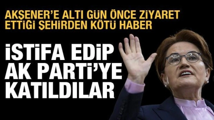 Akşener 6 gün önce ziyaret etmişti: Şanlıurfa yönetimi AK Parti'ye geçti