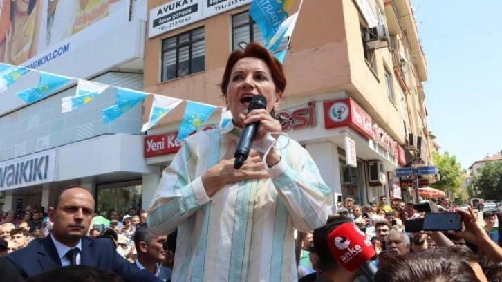 Akşener: Emekli maaşı en az asgari ücret kadar olmalı