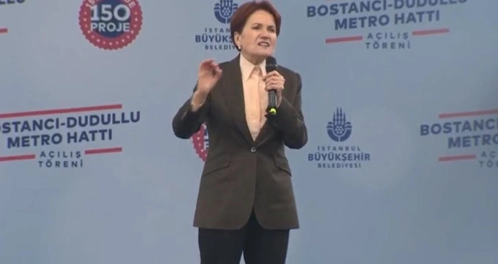 Akşener, İmamoğlu'nun ceza almasına sebep olan kelimeyi kullandı: Dokunulmazlığım yok, buyurun