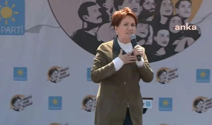 Akşener'den Erdoğan'a sert çıkış: 'Bir elinde Hizbullah bir elinde PKK var!'