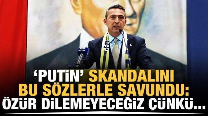 Ali Koç: Ukrayna'dan özür dilemeyeceğiz!