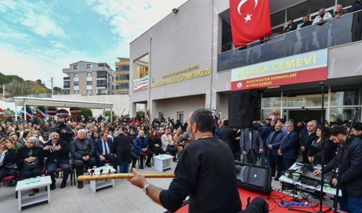 Aliağa Kültür Merkezi, cemevine dönüştürüldü