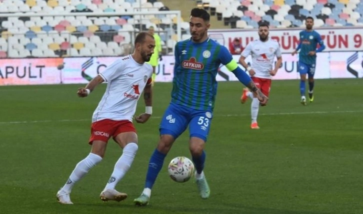 Altınordu ile Çaykur Rizespor yenişemedi