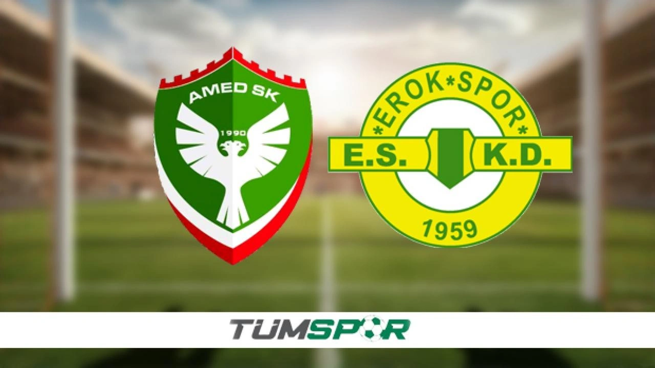 Amedspor - Esenler Erokspor maçı bugün mü? Amedspor - Esenler Erokspor hangi kanalda, saat kaçta?