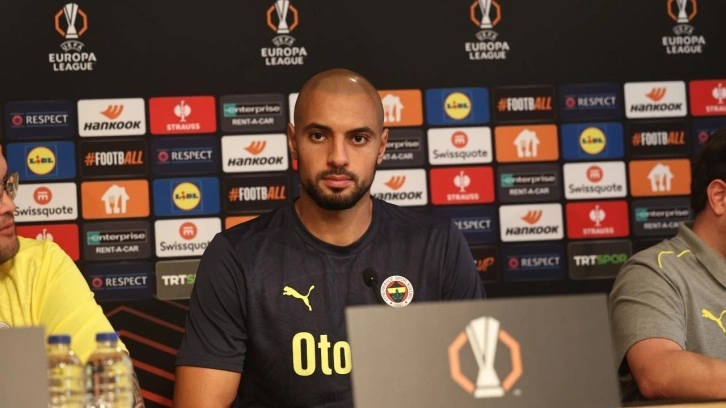 Amrabat: Hayalimiz UEFA Avrupa Ligi'ni kazanmak