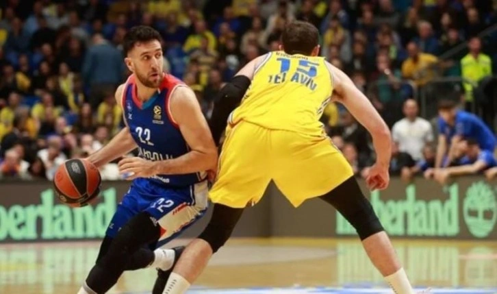 Anadolu Efes, İsrail deplasmanından mağlup döndü