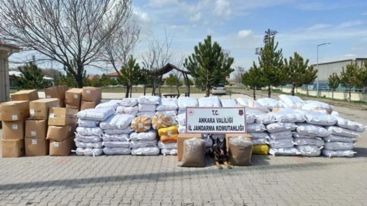 Ankara'da dev kaçak tütün operasyonu! 28 milyon TL...