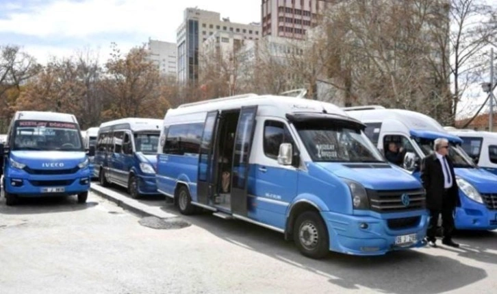 Ankara'da dolmuş ücretlerine zam!