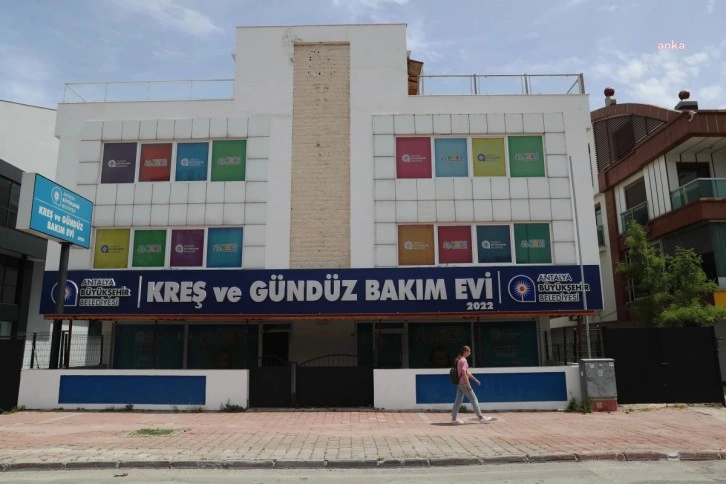 Antalya'da yeni bir çocuk kreşi ve gündüz bakımevi açıldı