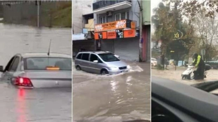 Antalya&rsquo;nın ardından İzmir&rsquo;i de sel vurdu!