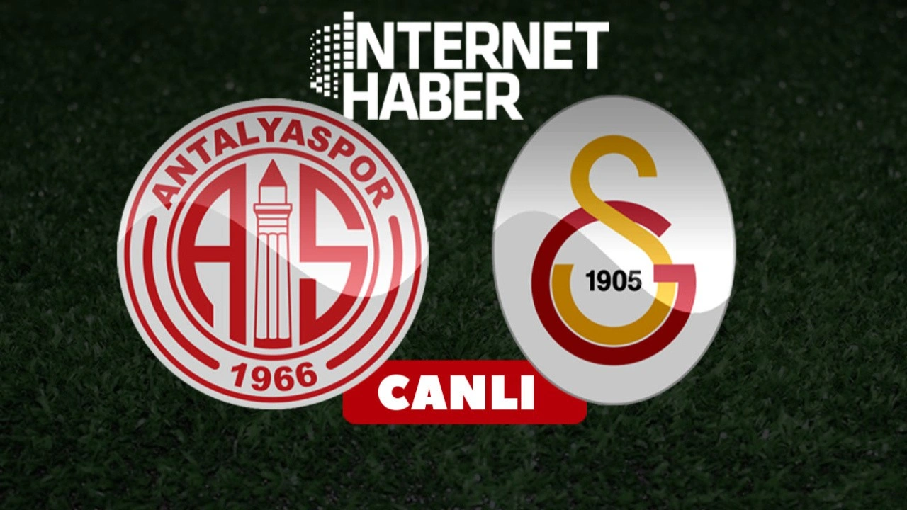 Antalyaspor - Galatasaray maçı (CANLI YAYIN)