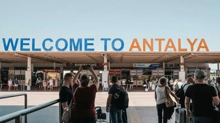 Antalya'ya 3 ayda 797 bin 920 turist geldi