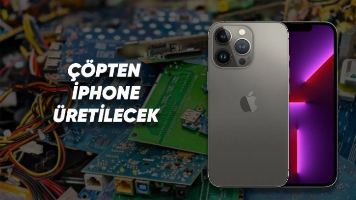 Apple Gelecekte Atıktan Telefon Üretilecek