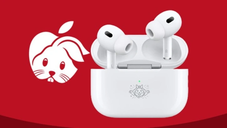 Apple'dan Çin Yeni Yılına Özel 'Tavşanlı' AirPods Pro