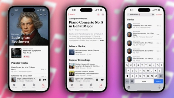 Apple'dan Klasik Müzik Uygulaması: Apple Music Classical