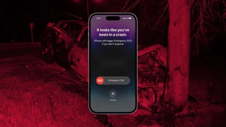 Apple'ın Kaza Algılama Özelliği Gerçek Bir Kazada Kullanıldı