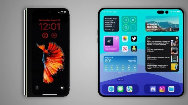 Apple'ın yeni hedefini Samsung sızdırdı! Katlanabilir ekrana sahip iPadler geliyor