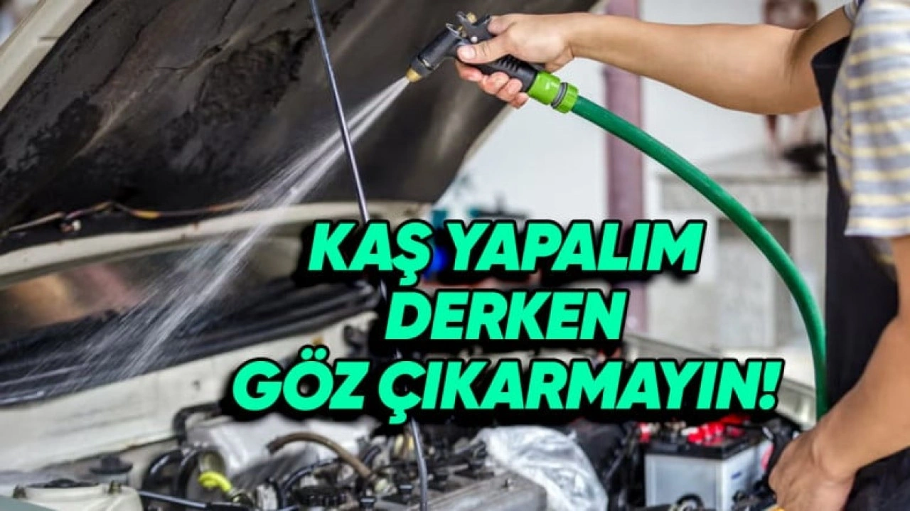 Arabanızın Motorunu Foşur Foşur Yıkayabilir misiniz?